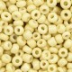 Seed beads 6/0 (4mm) Butter yellow
